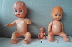3 Babypopjes. Jaren '50 - '60., Verzamelen, Ophalen of Verzenden, Gebruikt, Babypop
