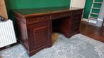 Antiek massief hardhouten bureau - 3 delen, Antiek en Kunst, Antiek | Meubels | Tafels, Ophalen
