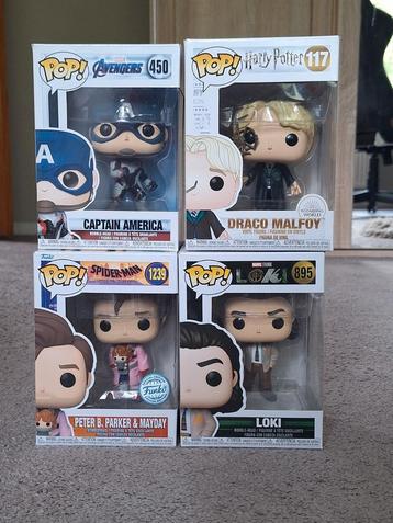 Diverse funko's  beschikbaar voor biedingen