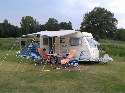 Caravelair Bamba  - Compacte caravan met voortent., Caravans en Kamperen, Caravans, Particulier, tot en met 4, 500 - 750 kg, Standaardzit