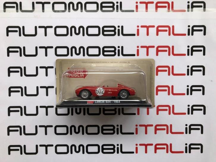 Lancia D24 1954 Mille Miglia #602 schaal 1:43, Hobby en Vrije tijd, Modelauto's | 1:43, Nieuw, Auto, Overige merken, Ophalen of Verzenden