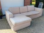 2,5 zits bank met long chair., Huis en Inrichting, Banken | Sofa's en Chaises Longues, Ophalen, Gebruikt, Stof