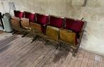 Vintage antiek bioscoopstoelen, Antiek en Kunst, Ophalen of Verzenden