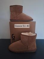 Gooce chestnut / bruin, wol gevoerde boots / sloffen EU 40, Bruin, Gooce, Lage of Enkellaarzen, Nieuw