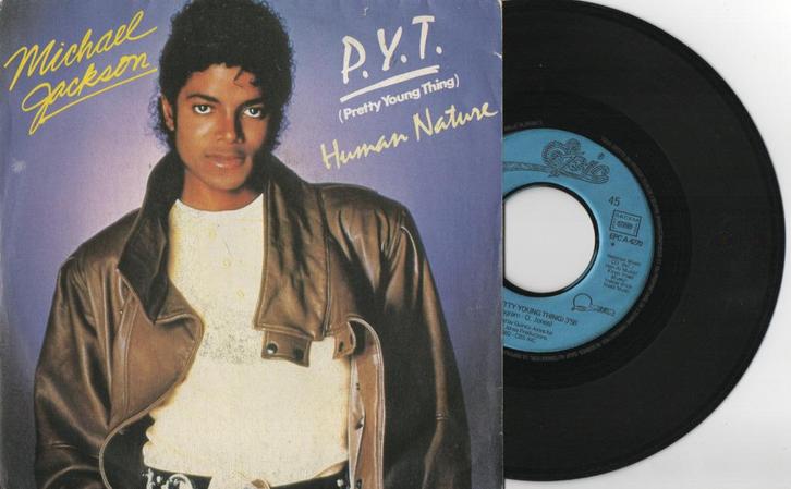 Michael Jackson ‎– P.Y.T. (Pretty Young Thing), Cd's en Dvd's, Vinyl Singles, Single, 7 inch, Ophalen of Verzenden