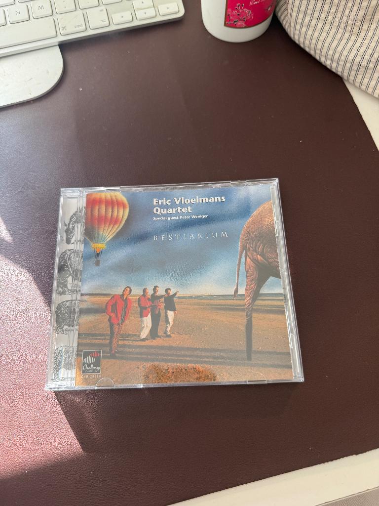 Eric Vloeimans Quartet - Bestiarium, Cd's en Dvd's, Ophalen of Verzenden, 1980 tot heden, Zo goed als nieuw, Jazz