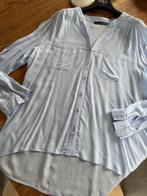 Blouse vintage maat 42, Ophalen of Verzenden, Zo goed als nieuw, Maat 42/44 (L), Blauw