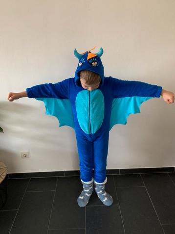 Draken onesie carnaval 122/128 beschikbaar voor biedingen