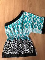 Off shoulder Tuniek / blouse met elastiek – print M, Kleding | Dames, Tops, Maat 38/40 (M), Overige kleuren, Ophalen of Verzenden