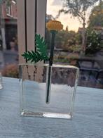Vintage solifleur vaasje Walther?, Overige kleuren, Ophalen of Verzenden, Minder dan 50 cm, Glas