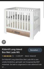 Kidsmill, Long Island box met lade wit, Kinderen en Baby's, Boxen, Gebruikt, Lade, Ophalen, Vierkant
