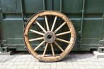 Wagenwiel, origineel houten wagenwiel, ø104 cm., Ophalen