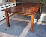 eettafel, Huis en Inrichting, Ophalen, Gebruikt, 100 tot 150 cm, Teakhout