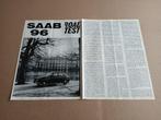 Test (uit oud tijdschrift) Saab 96 (1966), Verzenden
