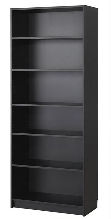 Zwarte boekenkast bij Ikea [Billy] - afbeelding 1