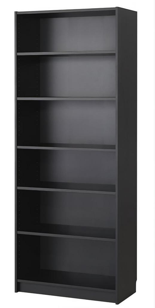 Zwarte boekenkast bij Ikea [Billy], Huis en Inrichting, Kasten | Boekenkasten, Zo goed als nieuw, 50 tot 100 cm, 200 cm of meer