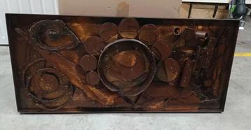 Hendrik Horst Denmark wand sculptuur brutalist decoration beschikbaar voor biedingen