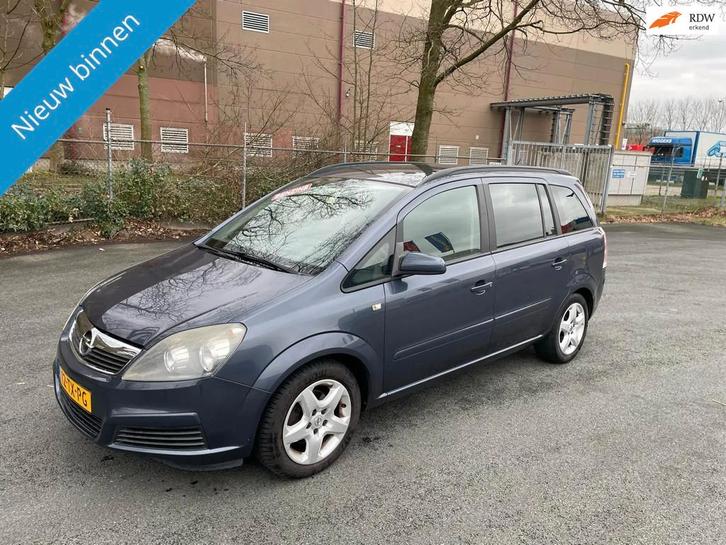 Opel Zafira 1.6 Enjoy 7PERS EN NW APK DUS GOEDKOOP RIJDEN, Auto's, Opel, Bedrijf, Te koop, Zafira, ABS, Airbags, Airconditioning