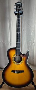 Satriani ibanez signature acoustische gitaar, Muziek en Instrumenten, Snaarinstrumenten | Gitaren | Akoestisch, Ophalen, Zo goed als nieuw