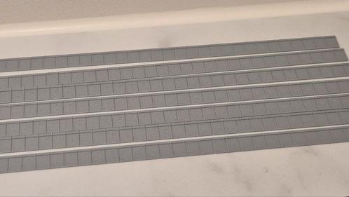 3dPrintN NS perron rand, Hobby en Vrije tijd, Modeltreinen | N-Spoor, Nieuw, Brug, Tunnel of Gebouw, Gelijkstroom of Wisselstroom