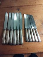 Elf messen met verzilverde heften, 6 groot, 5 klein, Ophalen of Verzenden