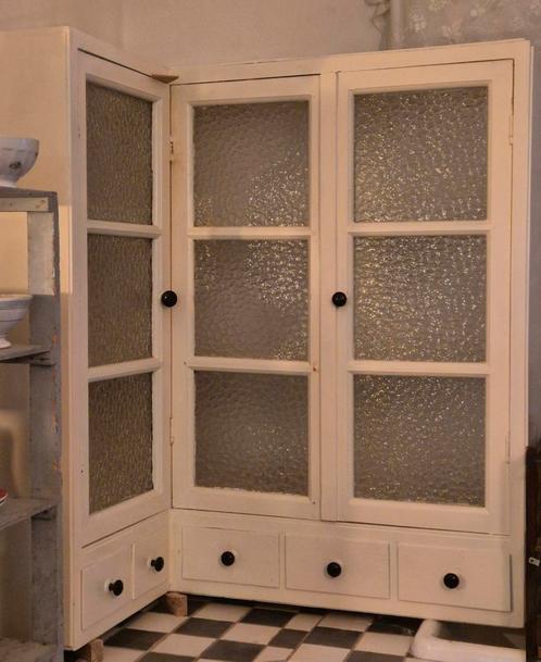 Zeer oude hoekkast keuken, Antiek en Kunst, Antiek | Meubels | Kasten, Ophalen