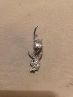 Playboy Navelpiercing met Strass, Navelpiercing, Staal, Nieuw, Ophalen of Verzenden