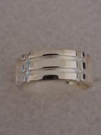 Atlantis ring zilver -- 7 mm breed -- ringmaat 22, Sieraden, Tassen en Uiterlijk, Ringen, 20 of groter, Verzenden, Zo goed als nieuw