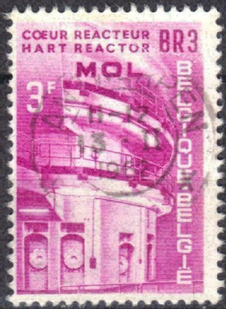Belgie 1961 - Yvert/OBP 1196 - Euratom in Mol (ST), Postzegels en Munten, Postzegels | Europa | België, Gestempeld, Europa, Verzenden