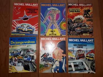 6x Strips Michel Vaillant beschikbaar voor biedingen