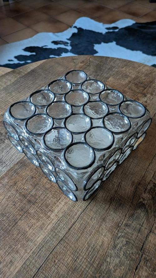 Glashütte Limburg A670 (2650) "Iron Rings", Huis en Inrichting, Lampen | Plafondlampen, Zo goed als nieuw, Ophalen of Verzenden