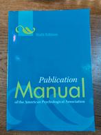 Publication Manual of the American Psychological Association, Boeken, Studieboeken en Cursussen, Ophalen of Verzenden, Beta, Zo goed als nieuw