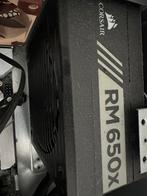 Corsair RM650x Voeding - 650W, Computers en Software, Interne voedingen, Ophalen of Verzenden, Gebruikt