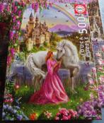 Legpuzzel Educa – 500 stukjes – Fairy and Unicorn, Ophalen of Verzenden, 500 t/m 1500 stukjes, Zo goed als nieuw, Legpuzzel