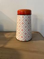 Vintage Strooibus met Rood Deksel, Ophalen, Gebruikt