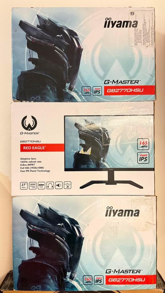 Iiyama GB2770HSU-B5 27” 165Hz IPS Gaming, Computers en Software, Monitoren, Zo goed als nieuw, 151 t/m 200 Hz, DisplayPort, HDMI
