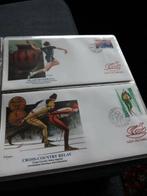 eerstedagenveloppen Olypische spelen, Ophalen of Verzenden, Onbeschreven, Rest van de wereld