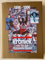 Kroniek van 100 jaar Olympische Spelen (1896-1996), Diverse auteurs, Ophalen of Verzenden, Zo goed als nieuw, Overige sporten