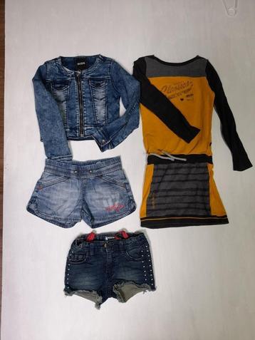 meisjeskleding, 134, spijkerjas, spijkerbroek, kids, vingino beschikbaar voor biedingen