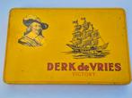 Derk de Vries Victory sigaren blik, Verzamelen, Ophalen of Verzenden, Gebruikt, Overige, Overige merken