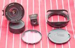 Leica 2.8/21mm Elmarit-M met 60 UV filter, ZK en 21mm zoeker, Ophalen of Verzenden, Zo goed als nieuw, Groothoeklens