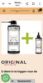 Monster Clippers Onderhoudsset, Ophalen of Verzenden, Nieuw, Overige typen