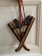 Oude Poolster houten onderbind schaatsen, Ophalen of Verzenden