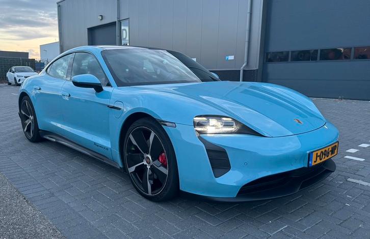 Porsche Taycan 4S huren | 544PK elektrisch | 300KM vrij, Diensten en Vakmensen, Verhuur | Auto en Motor, Personenauto, Trouwauto