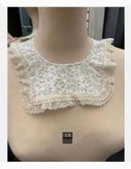 Oud Antiek Kanten Kraagje vierkant, Ophalen of Verzenden