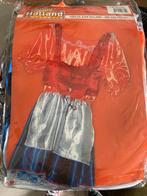 Koningsdag tiroler jurkje one size (4 stuks) €12,50 p.s, Kleding | Dames, Carnavalskleding en Feestkleding, Ophalen of Verzenden