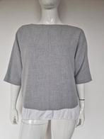 COS dubbellaagse top. Maat 44, Grijs/wit., Kleding | Dames, COS, Nijmegen, Nieuw, Ophalen of Verzenden