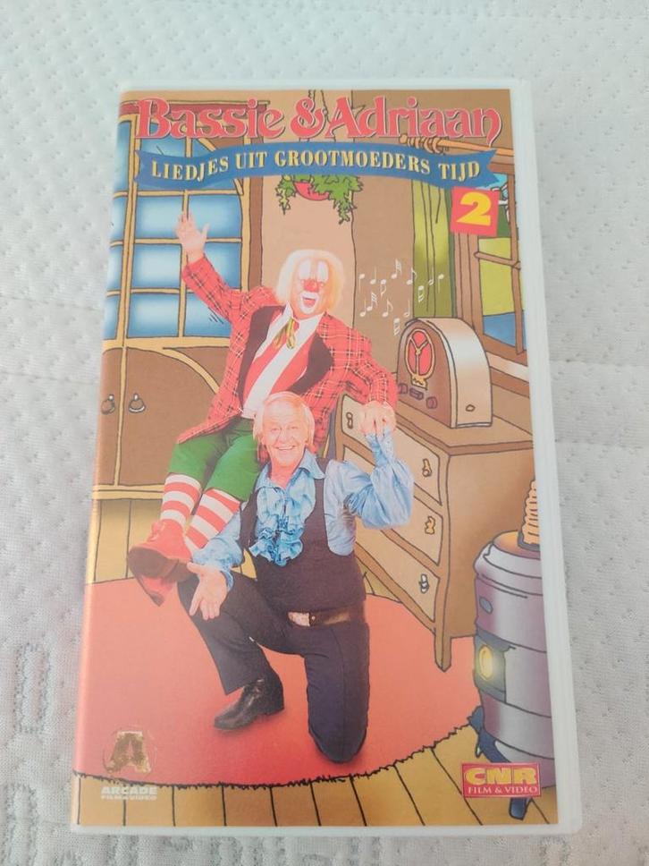 Bassie & Adriaan, Cd's en Dvd's, VHS | Kinderen en Jeugd, Zo goed als nieuw, Kinderprogramma's en -films, Overige typen, Alle leeftijden