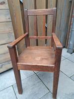 Antiek kinderstoeltje (1950), Gebruikt, Bruin, Ophalen of Verzenden, Eén