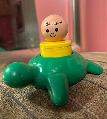 Vintage Fischer Price Schildpad badspeelgoed uit 1974 beschikbaar voor biedingen